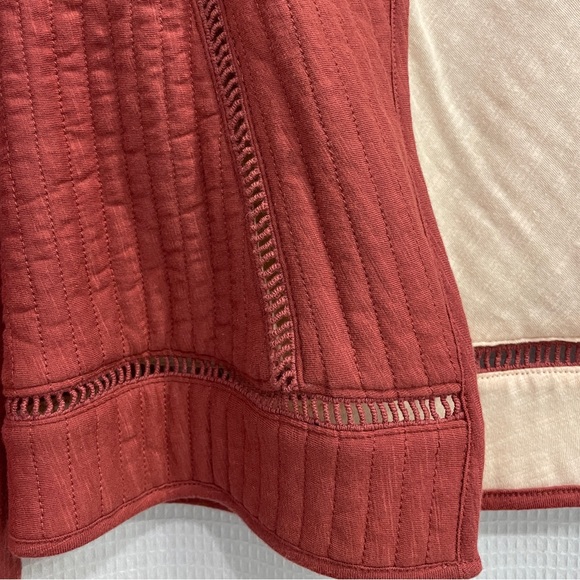 ANTHROPOLOGIE Coral Quilted Blazer - Picture 2 of 4